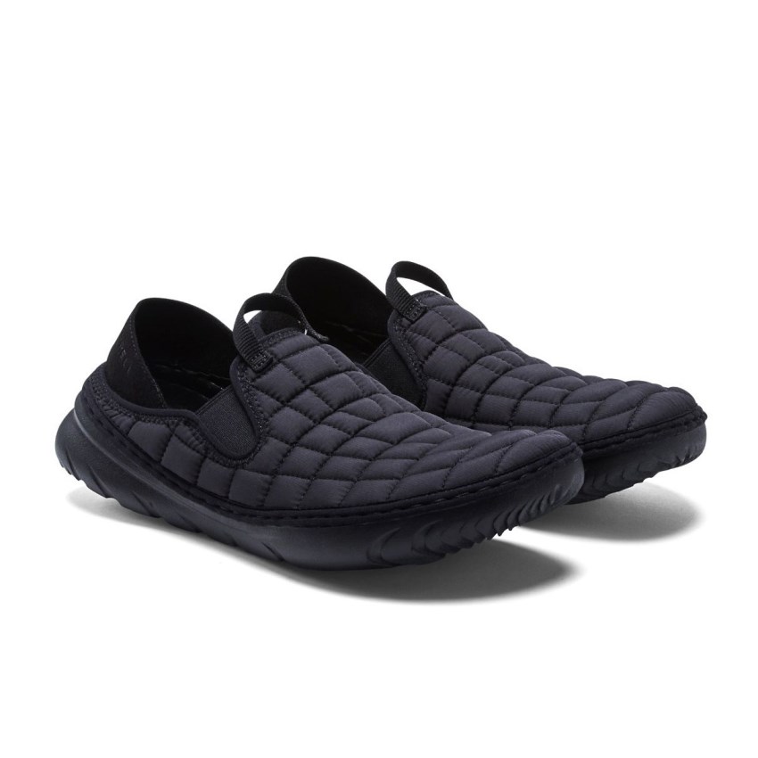 Chaussure Casual Merrell Hut Moc Noir Homme | M.B.XGDW